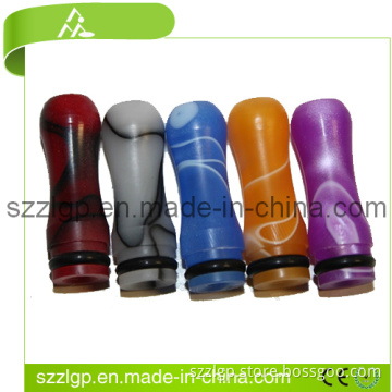 Clear Color Swirl 510 Drip Tip